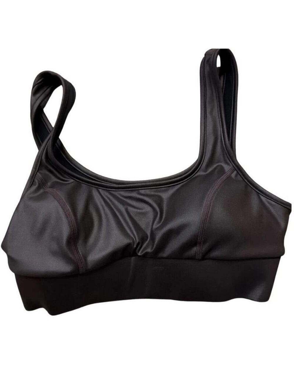 MICHI Basal Gloss Longline Bra Womens Small Dark Oak BGBW11 NWT